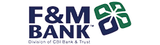F&M Bank, Division of CBI Bank & Trust Logo