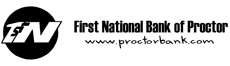 First National Bank of Proctor Logo