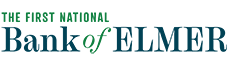 The First National Bank of Elmer Logo